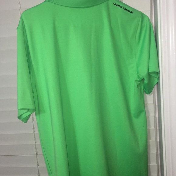 Green Under Armour Collar shirt - Picture 3 of 3